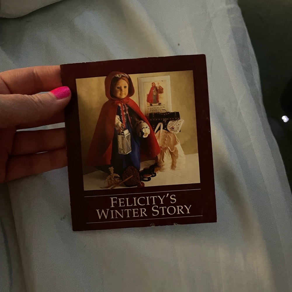 Vintage 90s American Girl / Pleasant Company Felicity’s winter story pamphlet